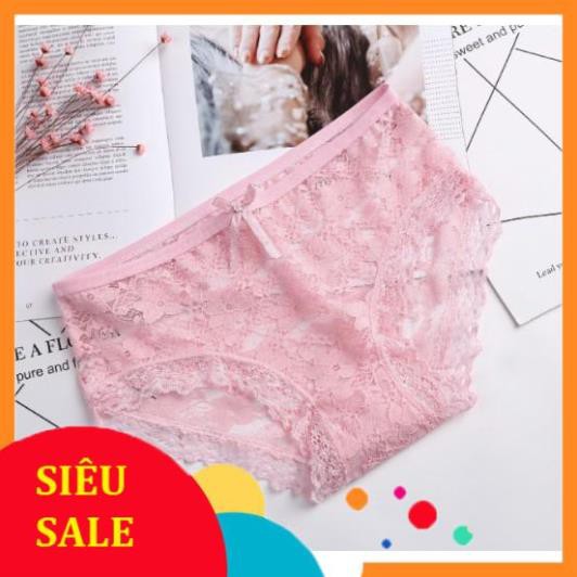 Hot Quần lót ren đính nơ đáng yêu Còn hàng