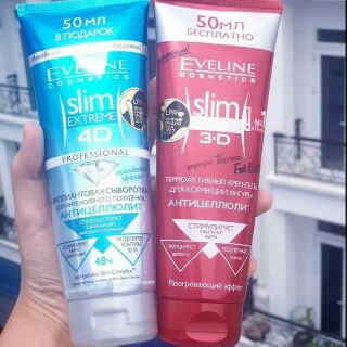 Kem tan mỡ Eveline Slim Extreme 3D và 4D