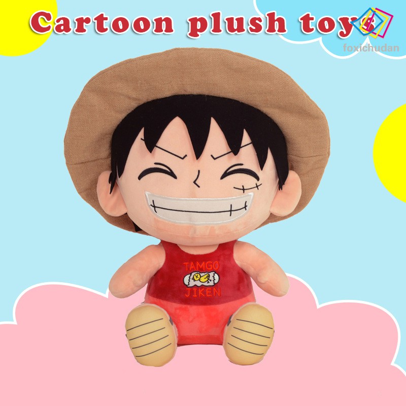 Thú Nhồi Bông Hình Nhân Vật Luffy Trong Phim Đảo Hải Tặc