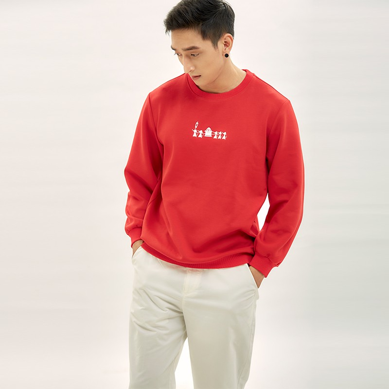 Áo thun nam dài tay CIZA cổ tròn vải cotton cao cấp trẻ trung năng động ATDR11