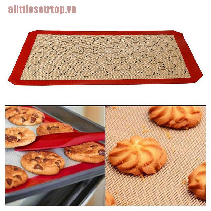 Thảm Silicone Nướng Bánh Macaron Chống Dính