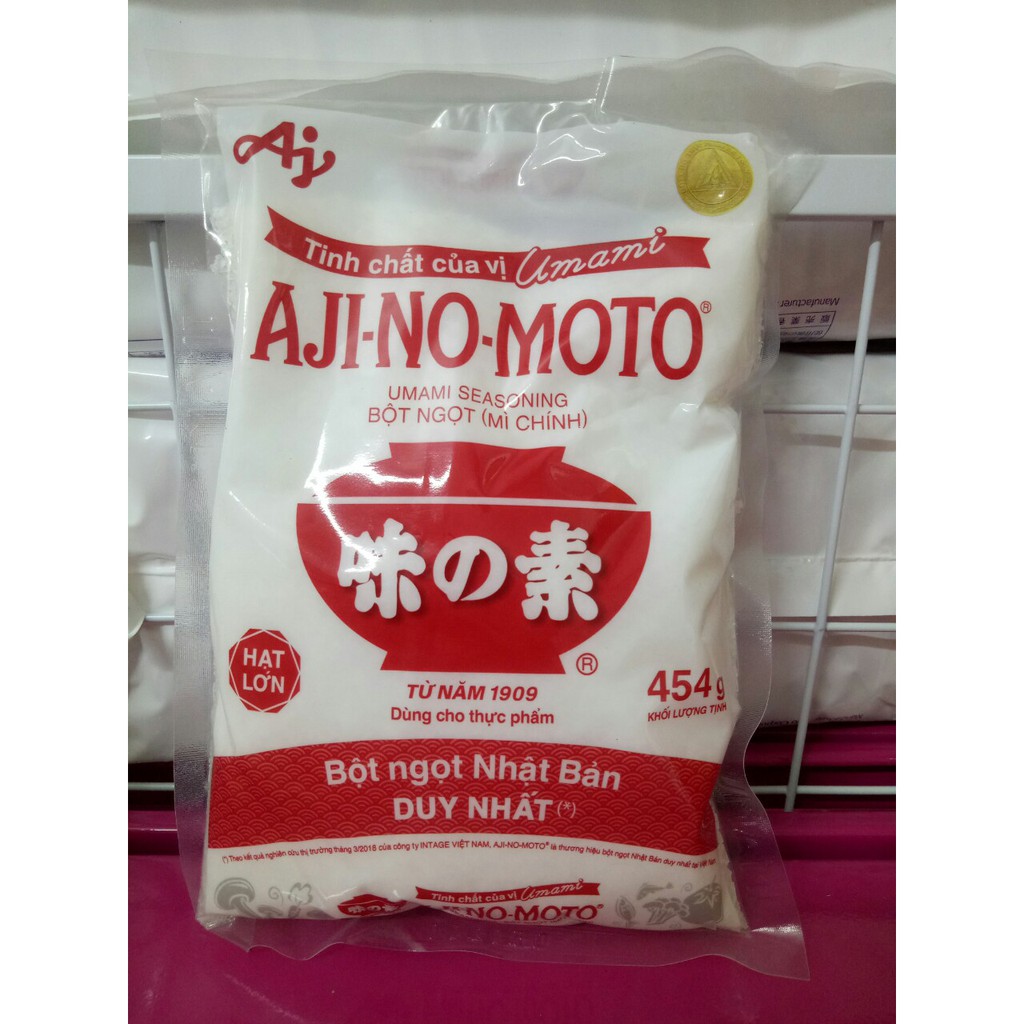 Mỳ chính Ajnomoto gói 454g/1kg/1,8kg