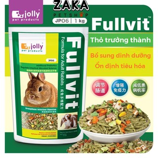 Cỏ nén Fullvit cho thỏ trưởng thành 1kg