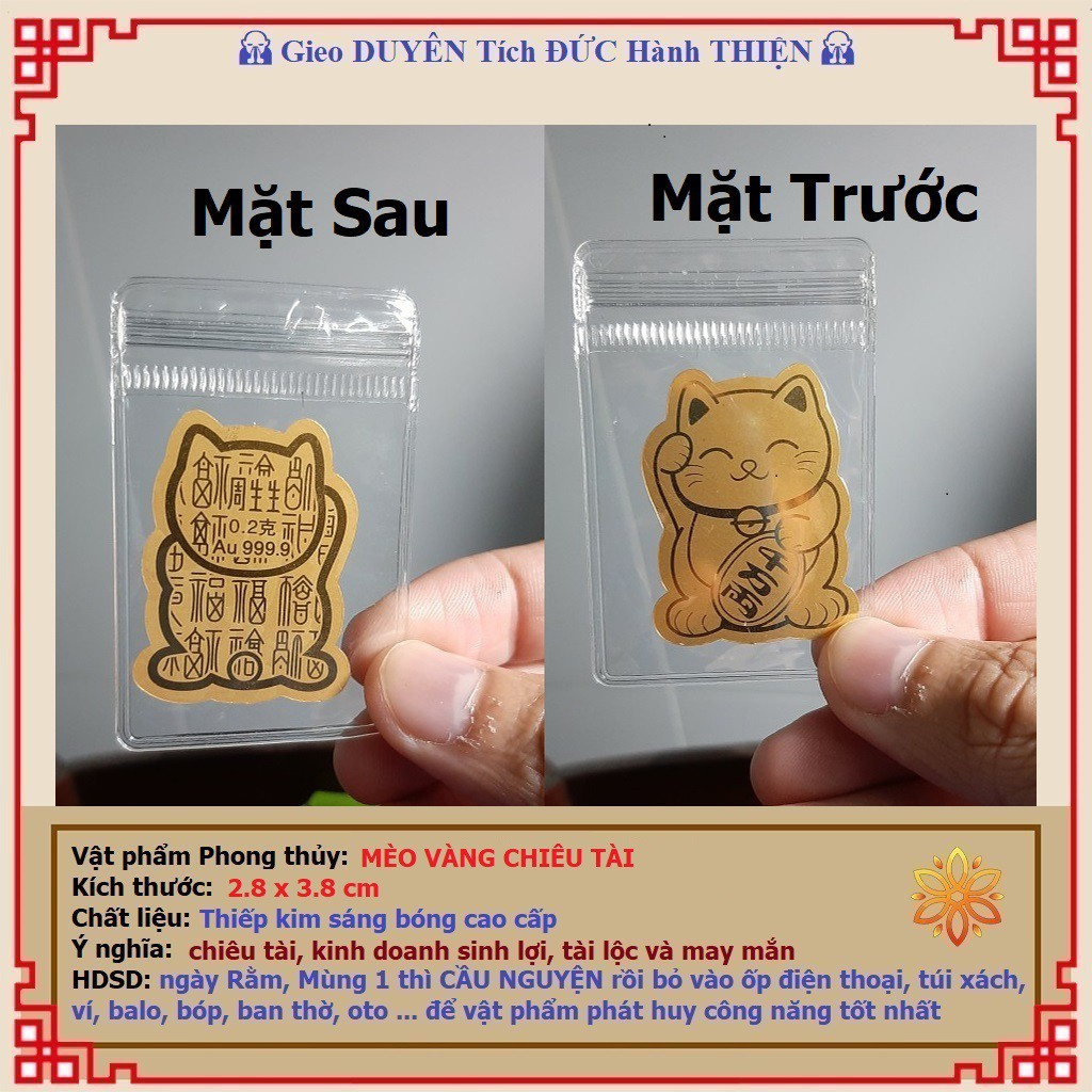 Mèo Chiêu Tài rước Lộc vào nhà, Bình an May mắn - PHONG THỦY LIÊN HOA | BigBuy360 - bigbuy360.vn