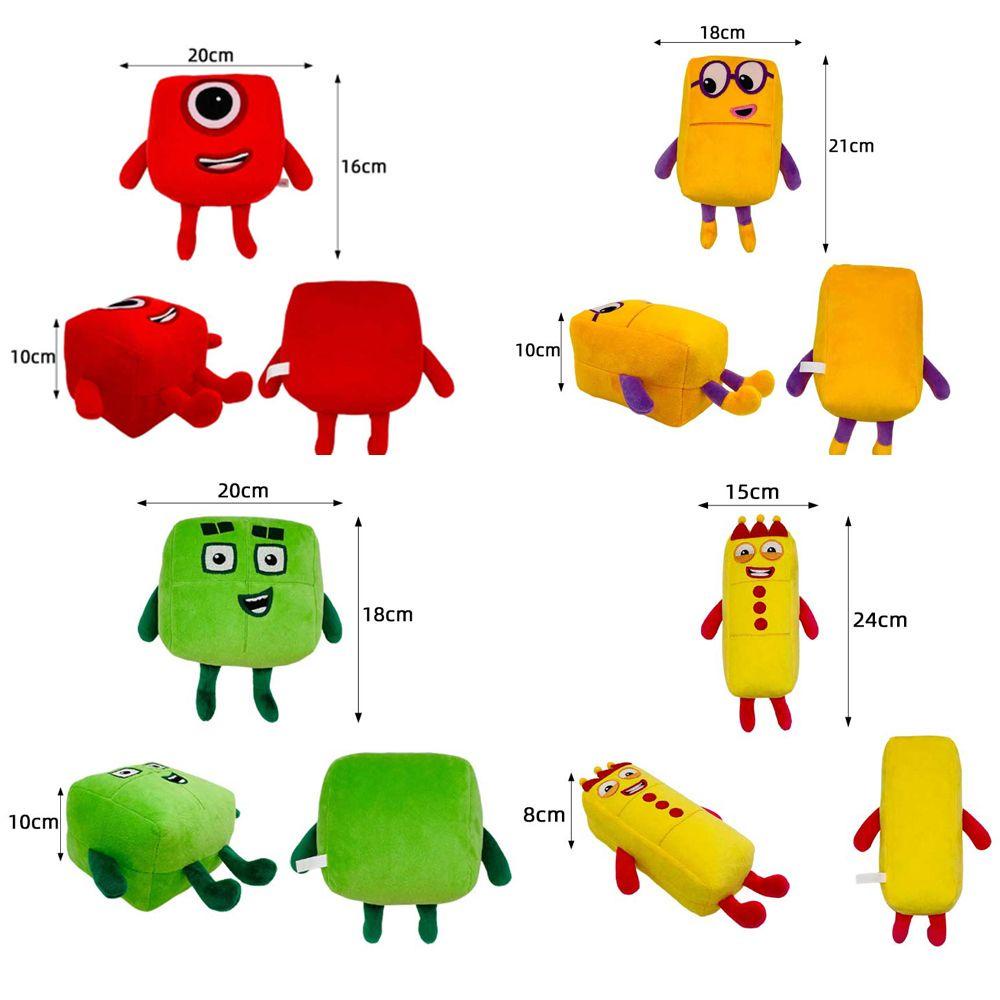 RAINBOW Thú Nhồi Bông Hình Số Dễ Thương Cho Bé