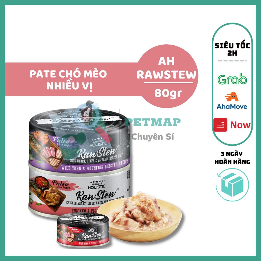 [Chính hãng] [Giá hủy diệt] Pate Cho Mèo AH Raw Stew (80g)