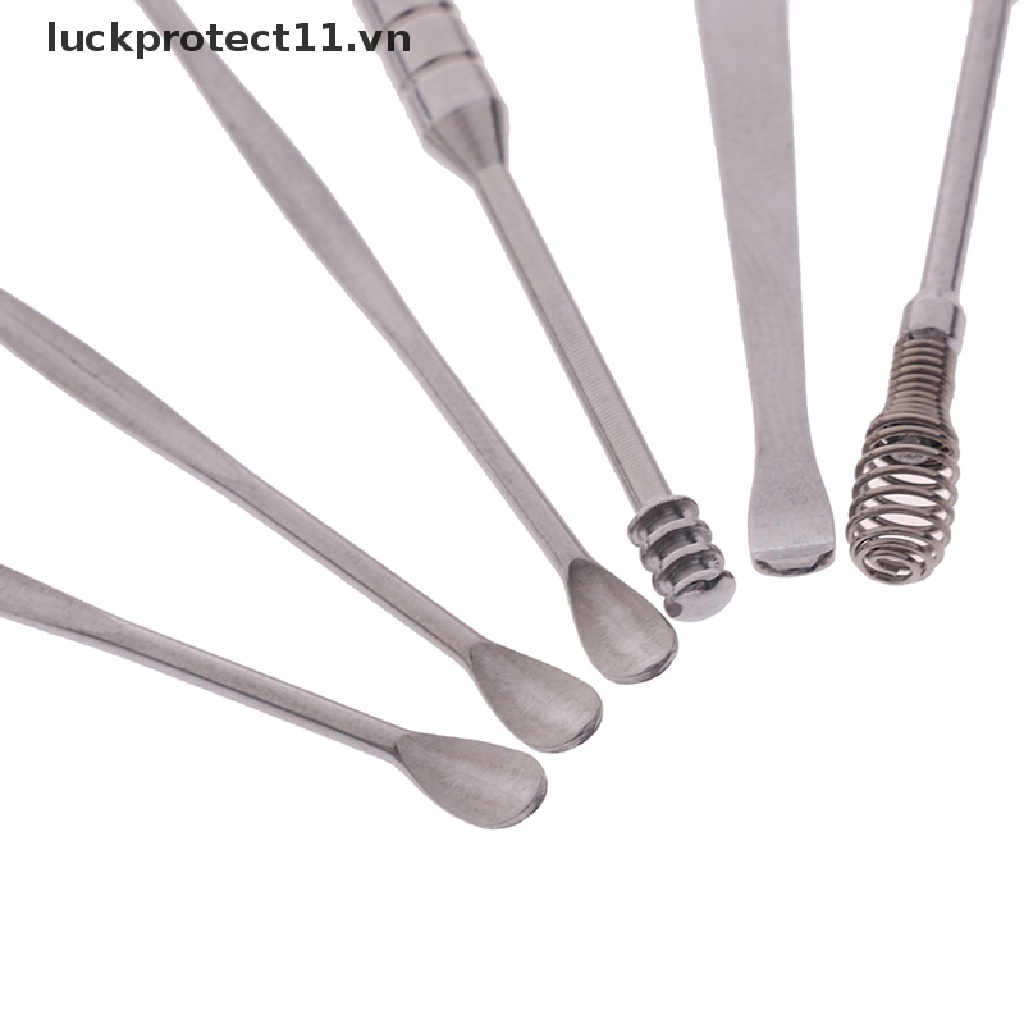 Bộ 7 Dụng Cụ Lấy Ráy Tai Bằng Inox Tiện Dụng