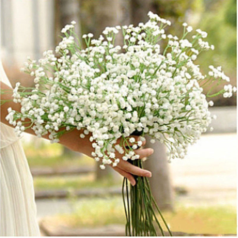 Bó hoa baby nhân tạo đẹp mắt tiện dụng