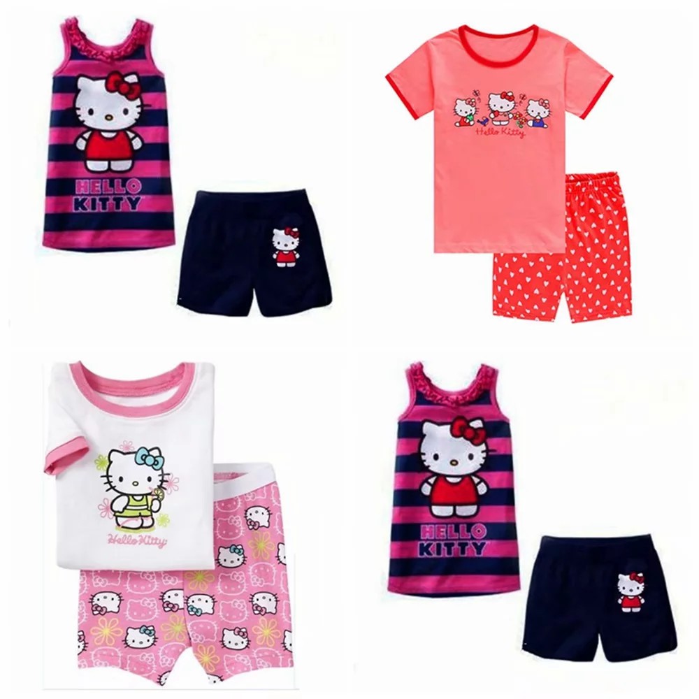 Set đồ ngủ Hello Kitty cho bé gái