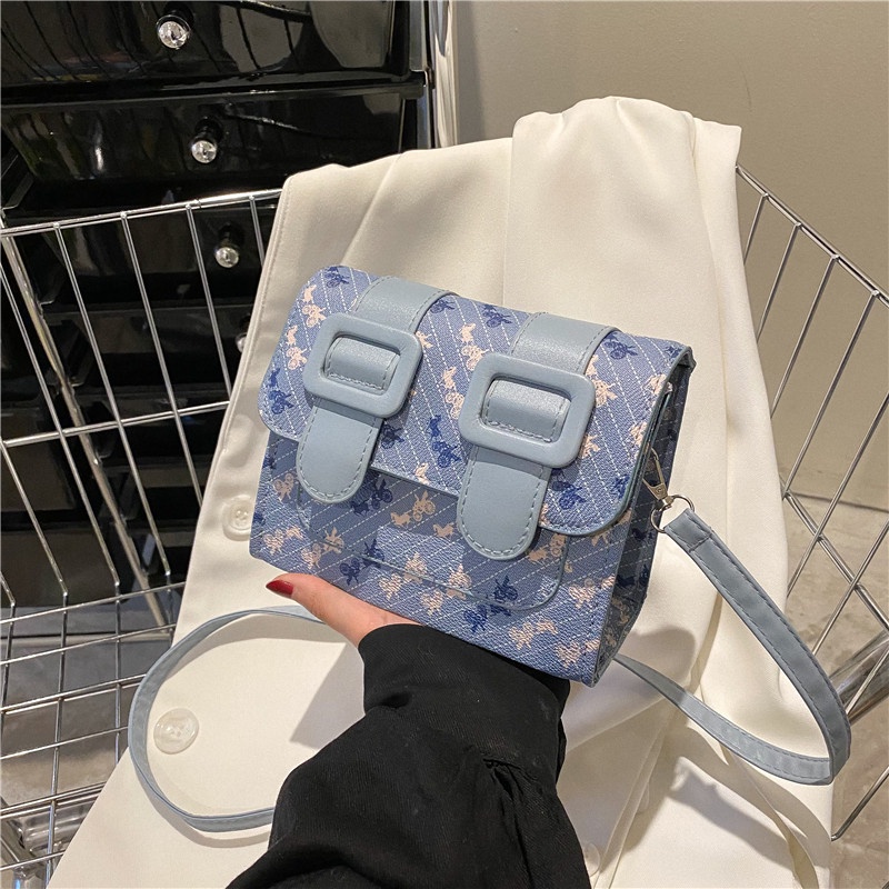 Túi Đeo Chéo Vai Hình Vuông Nhỏ Thiết Kế Thời Trang Mùa Hè Chất Lượng Cao Dành Cho Bạn Nữ