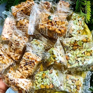 Cốm Miền Tây mix 3 loại 500g ( Cốm nếp lá dứa,  cốm gạo gừng,  cốm mì ngò)