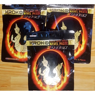 5 Miếng Dán Tan Mỡ Bụng Kroko Thái Lan Navel Paste