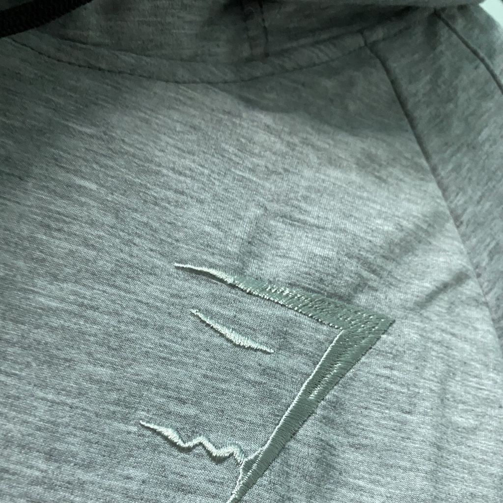 Áo khoác hoodie nam thể thao DO GYM SHOP logo thêu chắc chắn, chất vải dày dặn