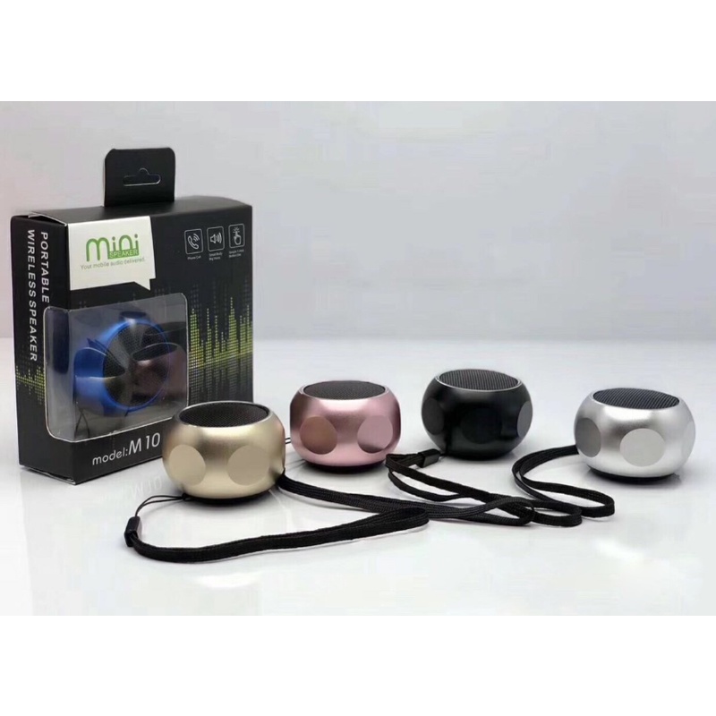 Loa Bluetooth nghe nhạc mini M10 – thân hình bé nhỏ chất âm cực hay