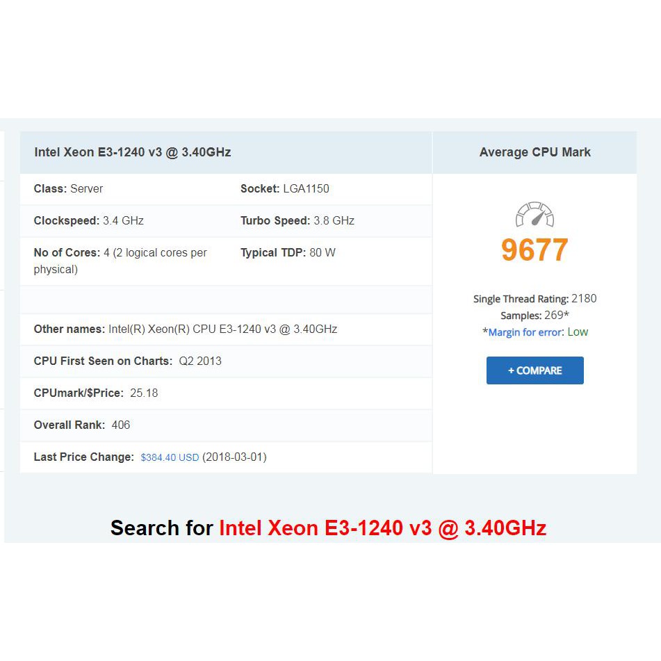 CPU lntel Xeon E3-1240 v3 ( Liknew ) hiệu năng ~ i7-4790 | BigBuy360 - bigbuy360.vn