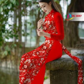 Vải áo dài bộ áo dài nữ