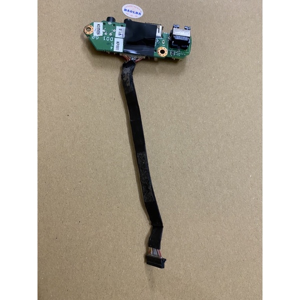Board jack âm thanh và cổng usb laptop Clevo C4500