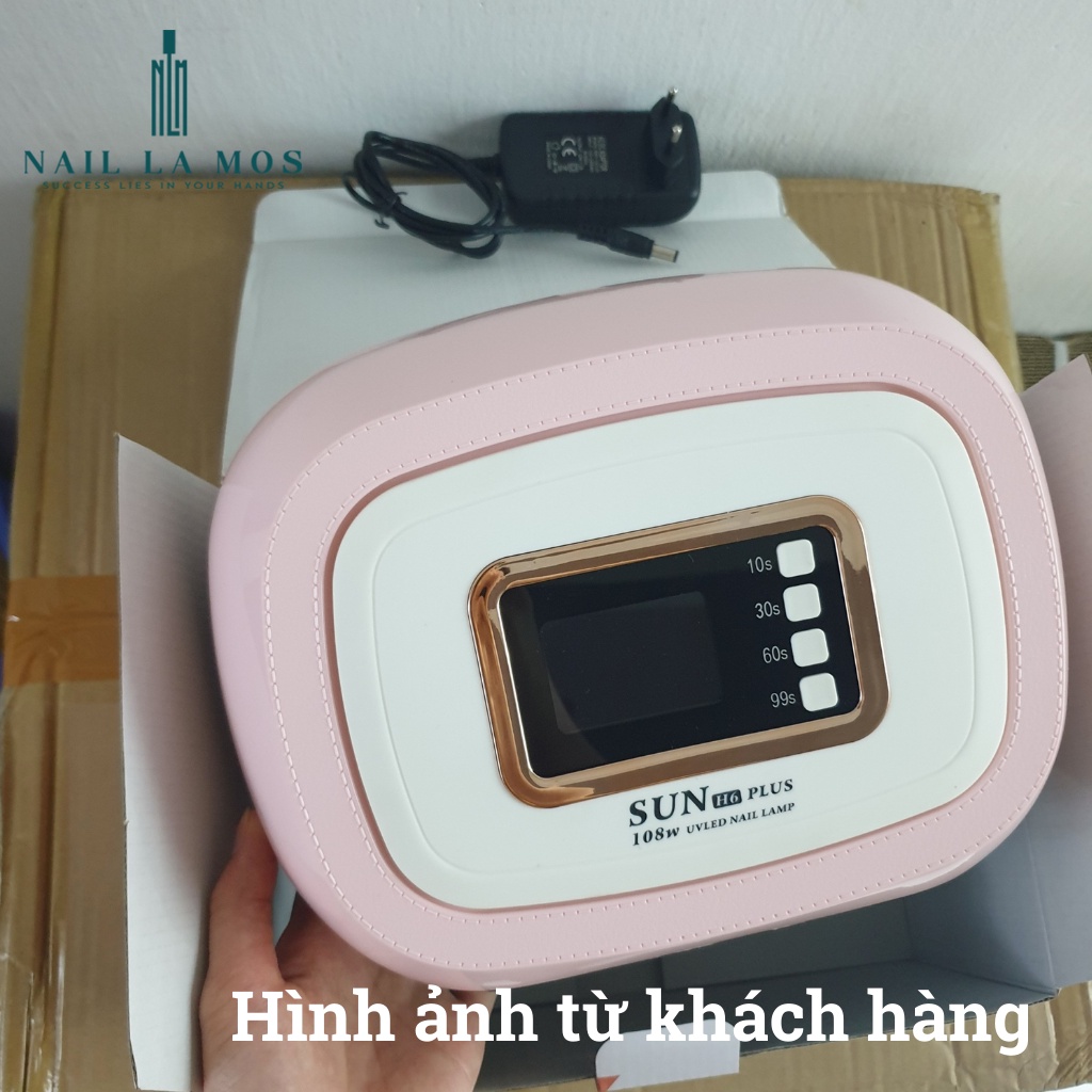 Máy hơ gel Sun H6 Plus chính hãng 108W 42 bóng đèn led