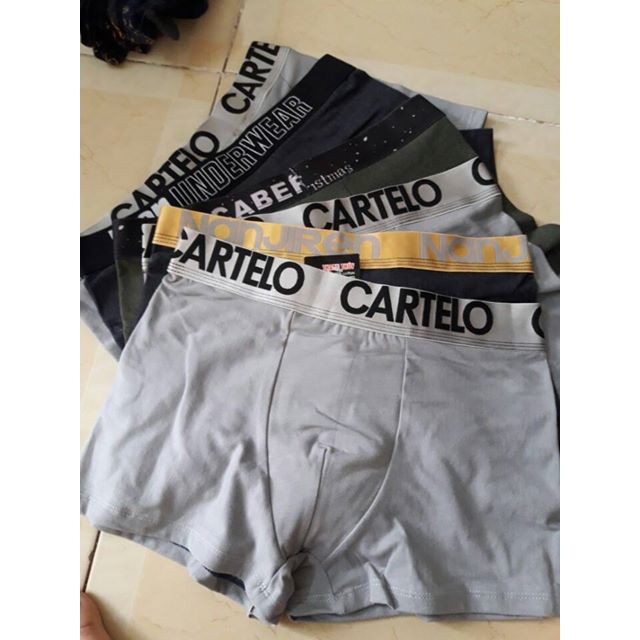 Sịp nam 💖 Freeship từ 50k 💖 sịp nam đùi combo 10 cái- quần lót nam boxer chất cotton mền, thấm hút mồ hôi tốt.