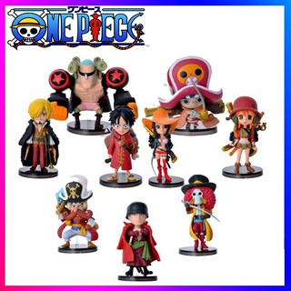 [ FreeShip ] Combo Bộ 9 Mô Hình One Piece – Team Luffy