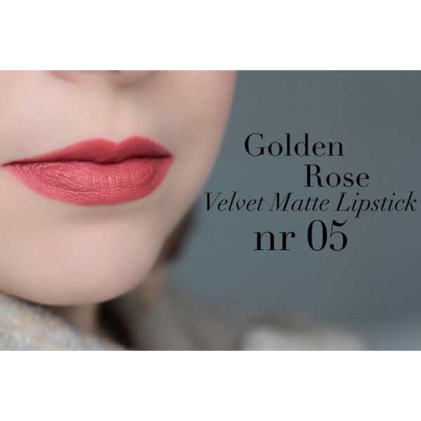 Sale - (Màu từ 1 đến 19) Son môi lì Golden Rose Velvet Matte Lipstick sản phẩm y hình