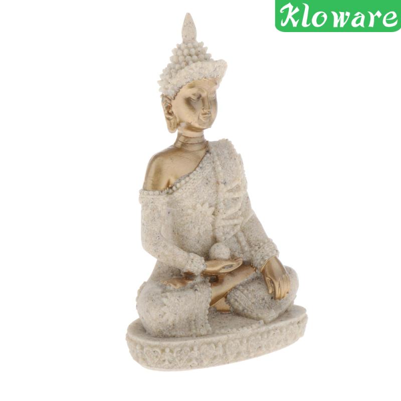 Đồ trang trí Tượng Phật Bằng Đá Cát Chạm Khắc Tinh Xảo Đẹp Mắt
