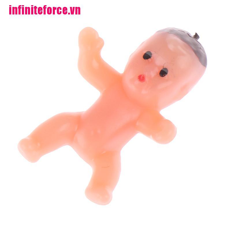 Bộ 10/20/60 mô hình em bé mini bằng nhựa dễ thương cho bé vui chơi