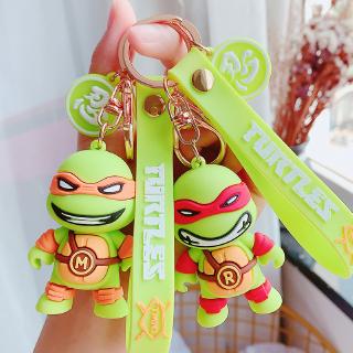 Móc Khóa Hình Rùa Ninja Hoạt Hình Dễ Thương