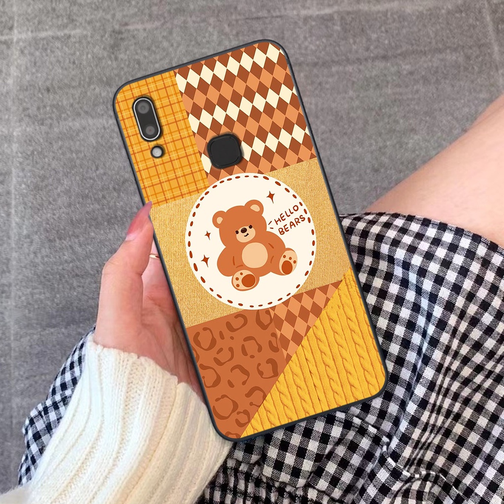 Ốp lưng Vivo Y91 / Y95 happy day, gấu bear dễ thương - BỀN - ĐẸP -BAO GIÁ TOÀN THỊ TRƯỜNG