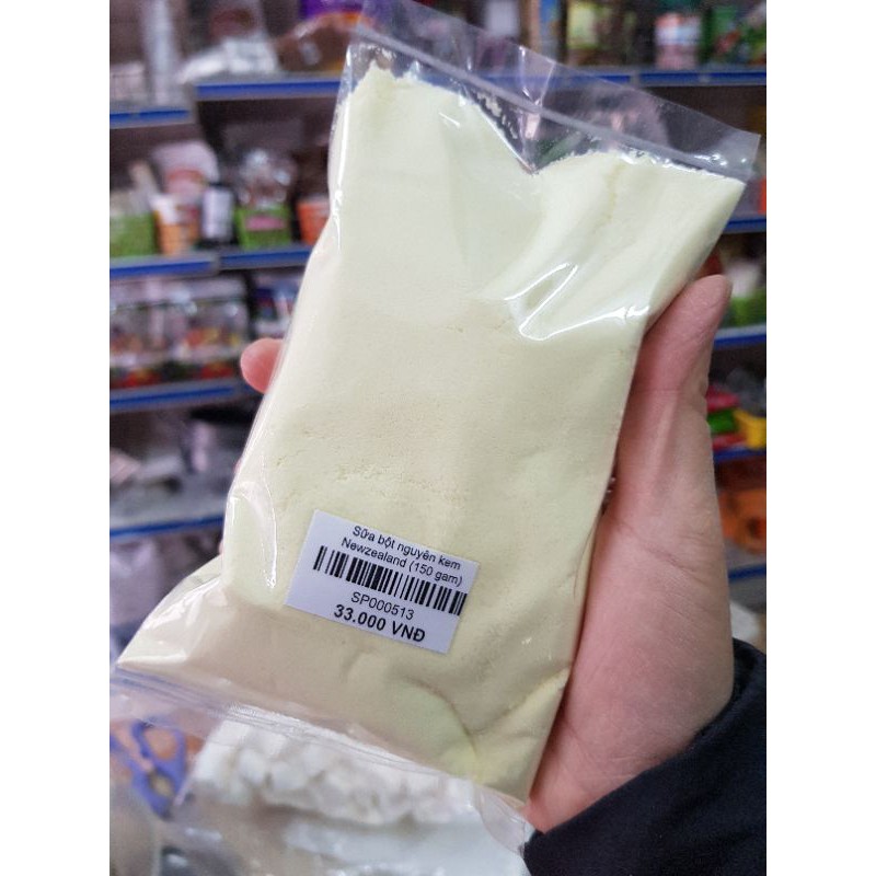 150g sữa bột nguyên kem Newzealand