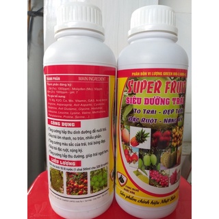 Siêu dưỡng trái - to trái - đẹp trái - đặc ruột - nặng ký super fruit