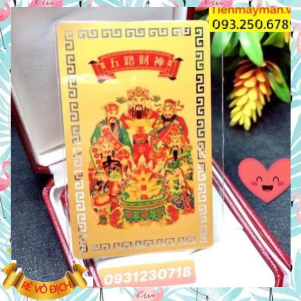Ngũ lộ Thần Tài phù đã được trì chú khai quang Rẻ bất ngờ ...