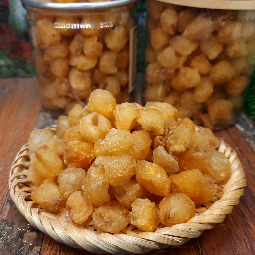 Nhãn Sấy Hưng Yên Không Đường Hủ Pet 400gr