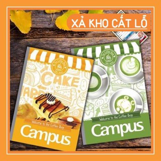 (Siêu sale)  Vở Campus 120 trang có chấm