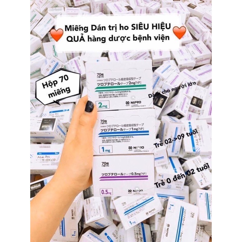 MIẾNG DÁN HO NGƯỜI LỚN VÀ TRẺ EM SAWAI