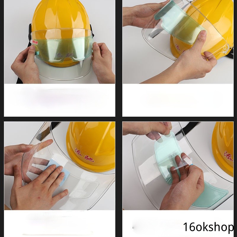 Miếng dán chống thấm mưa chuyên dụng tiện lợi dành cho mũ bảo hiểm