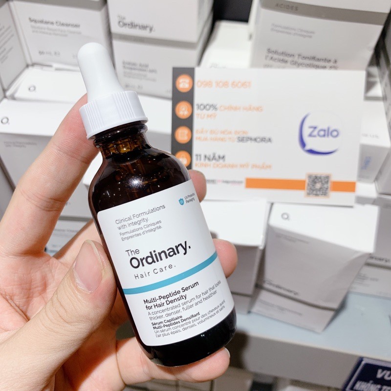 Tinh chất dưỡng & phục hồi tóc The Ordinary / Multi-Peptide Serum for Hair Density