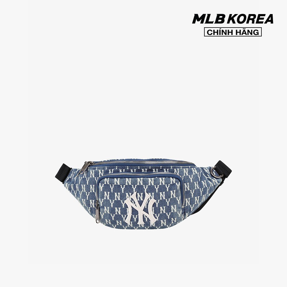 MLB - Túi bao tử thời trang Monogram Denim 32BGCD011-50U