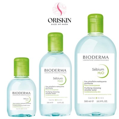 Bioderma Dung Dịch Làm Sạch Và Tẩy Trang Công Nghệ Micellar Dành Cho Da Hỗn Hợp, Da Dầu Mụn Sebium H2O