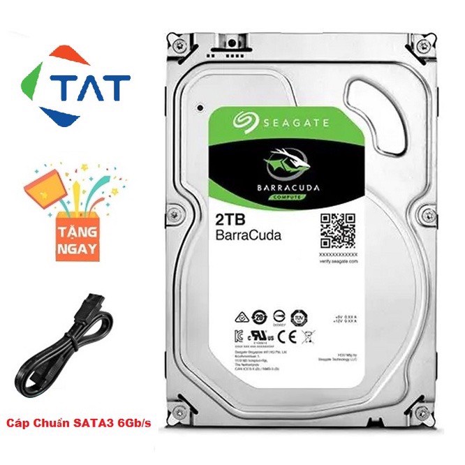 Ổ Cứng HDD Seagate 3.5&quot;inch SATA 6Gb/s 4TB 2TB 1TB Chuyên dụng cho PC / MÁY TÍNH ĐỂ BÀN