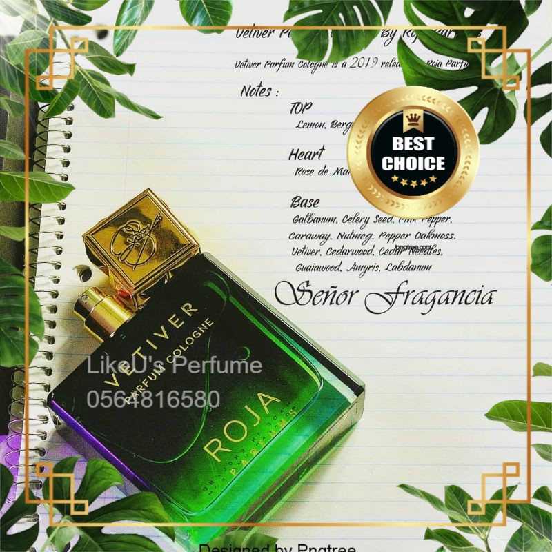 Nước hoa dùng thử Roja Vetiver Pour Homme Parfum Cologne 5ml-10ml