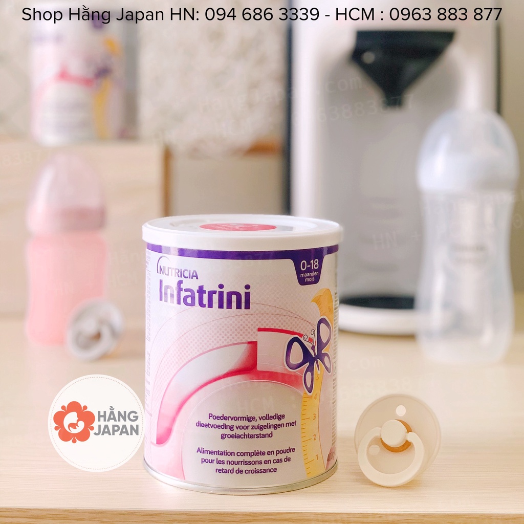 Sữa bột Infatrini 400gr Hàng Đức cho bé từ 0 -18 tháng