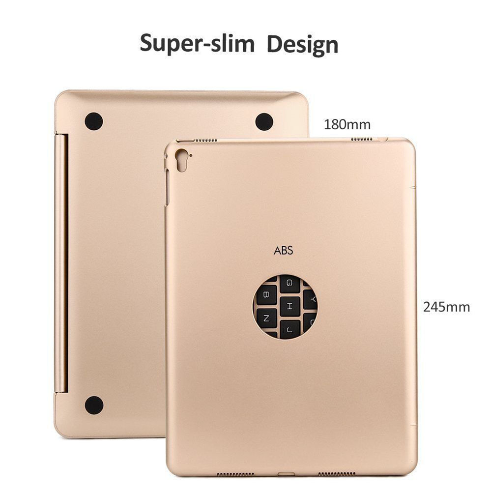 Bao Da Siêu Mỏng Kèm Bàn Phím Không Dây Cho Ipad Pro 9.7 Inch