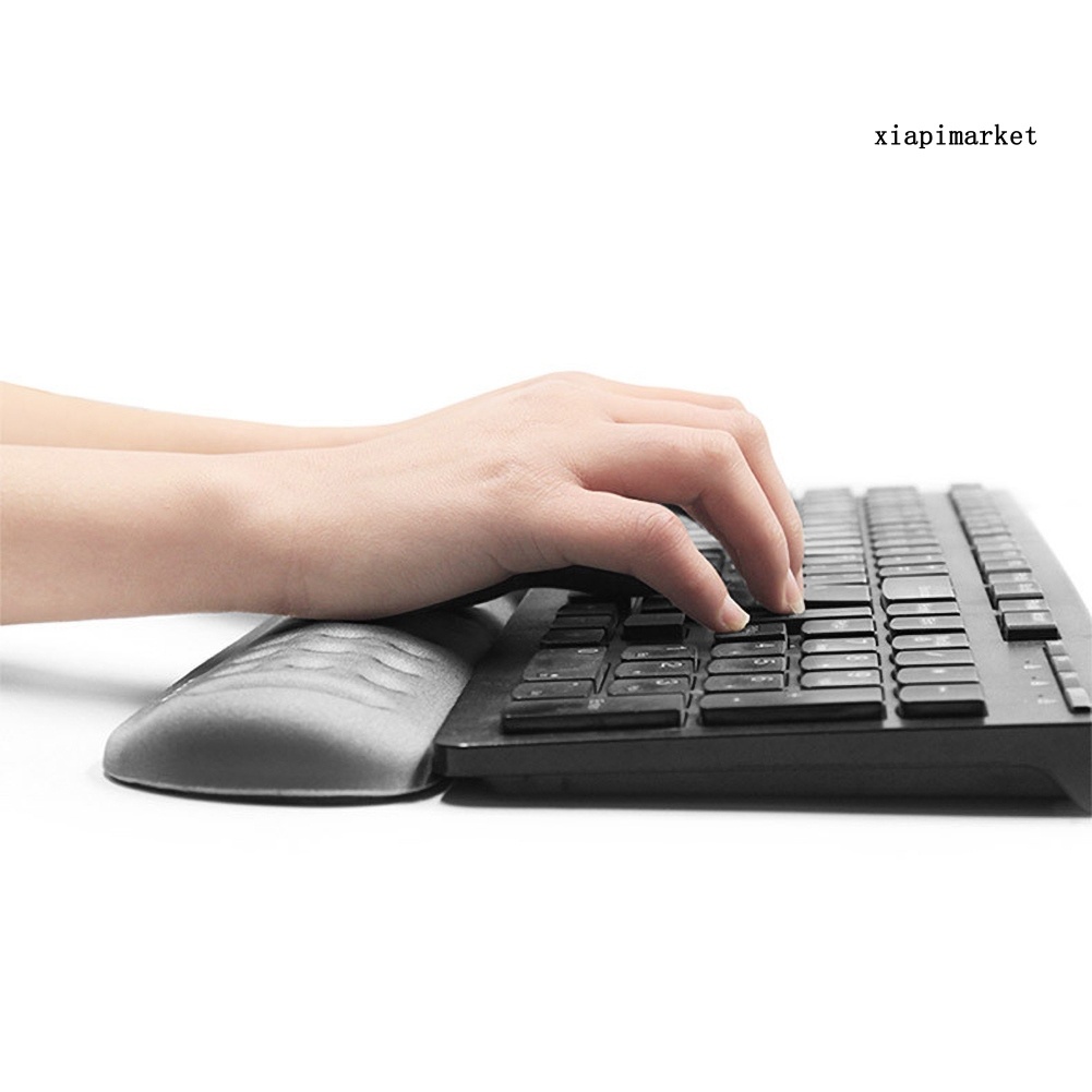LOP_Office Memory Sponge Hand Wrist Rest Support Keyboard Mouse Pad Mat Cushion