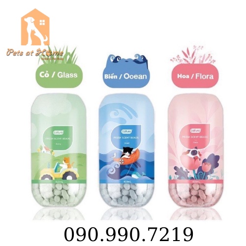 Viên khử mùi nhà vệ sinh cho mèo Cature