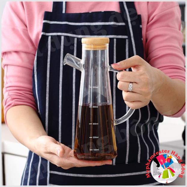 (HÀNG ĐẸP) Bình gia vị chia ml dung tích 580ml