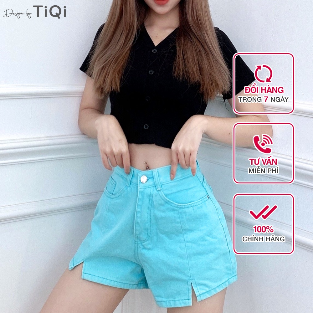 Quần short kaki nữ nhiều màu dễ thương S1-468 TiQi