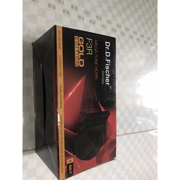 Còi sên Dr.D.Fischer Đức chính hãng cho ô tô - 1 cặp