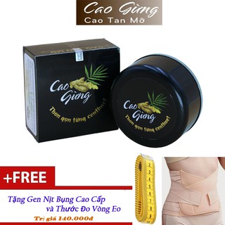🍀🍀CAO GỪNG - CAO TAN MỠ