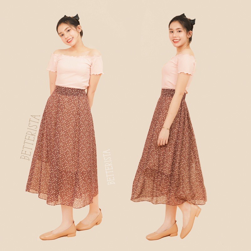Áo croptop trễ vai Betterista (Off shoulder Croptop)